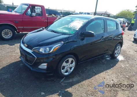 2019 Chevrolet Spark Ls из США, поврежденный, VIN KL8CB6SA0KC701244